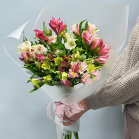 Bouquet of Alstroemeria